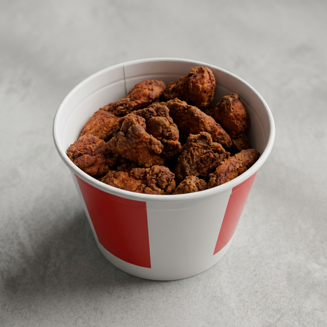 $20 Lick'n Chick'n. Bucket.
