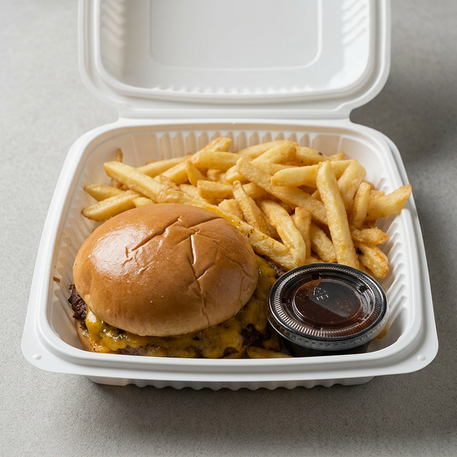 Number Blocks Burger & Fries.
